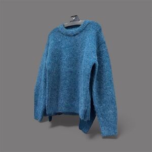 Zenana Outfitters Teal Crew Neck Sweater